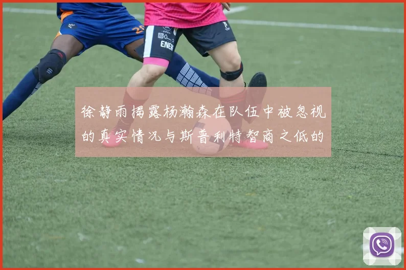 徐静雨揭露杨瀚森在队伍中被忽视的真实情况与斯普利特智商之低的尴尬真相